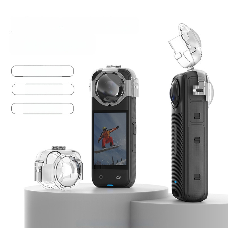 Insta360 X4 objektyvo dangtelis – PC medžiaga, 20 g, įtrauktas 1 dangtelis