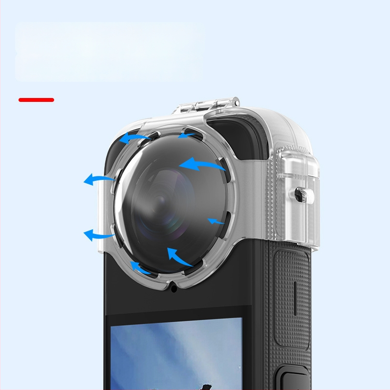 Insta360 X4 objektyvo dangtelis – PC medžiaga, 20 g, įtrauktas 1 dangtelis