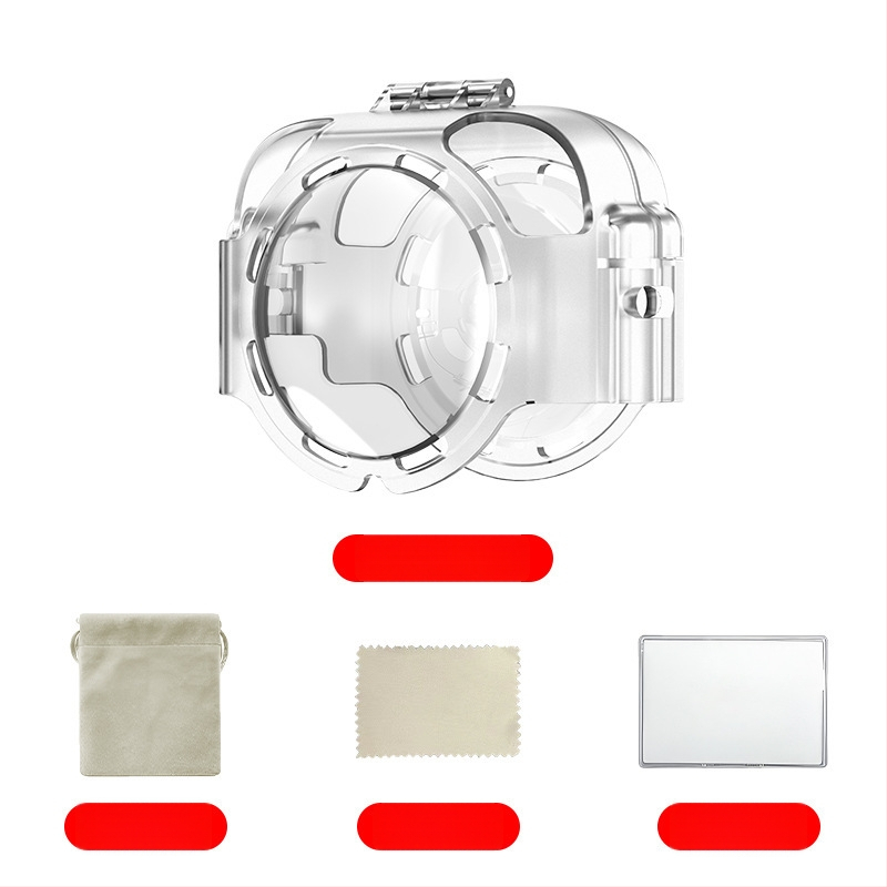 Insta360 X4 objektyvo dangtelis – PC medžiaga, 20 g, įtrauktas 1 dangtelis