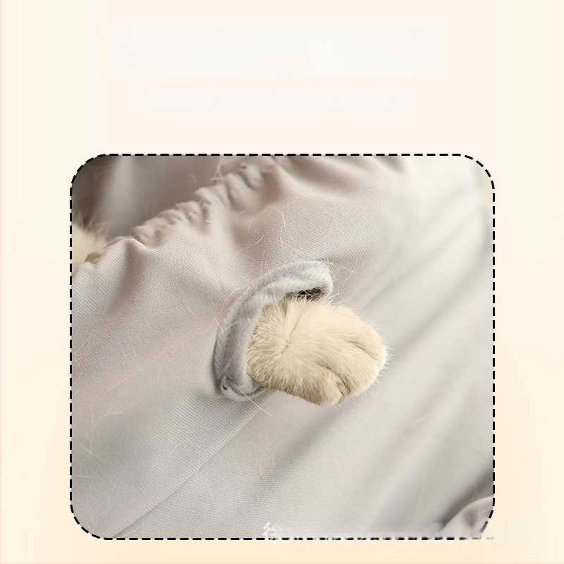 Katės priežiūros prijuostė – minkšta, kvėpuojanti, ketverių sezonų, plaukų neprilipo, tinkama laikyti kates parduotuvėse