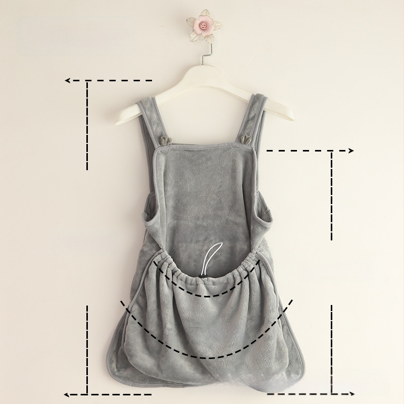 Katės priežiūros prijuostė – minkšta, kvėpuojanti, ketverių sezonų, plaukų neprilipo, tinkama laikyti kates parduotuvėse