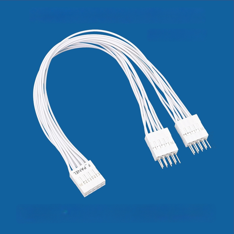Jumper kabel 9-pinski za matičnu ploču, 1 na 2 za prednju ploču i kućište – dvostruka kontrola