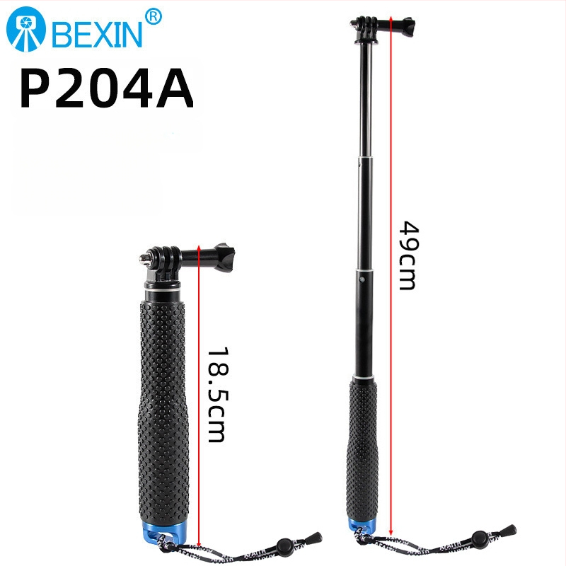 Selfie lazda, aliuminio lydinys, 4 dalys, apkrova 2–5 kg, skirtas Motion Camera