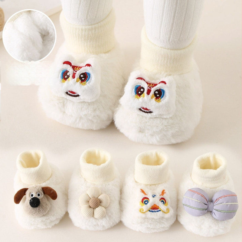 Bērnu kurpes pirmajiem soļiem - cartoon dizains, PU zole, mīksts velūrs augšpuse, vilnas-kašmīra iekšējā zole, kokvilnas odere