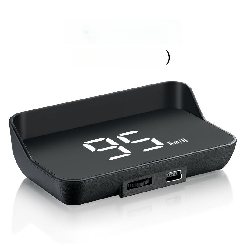 Automobiļa HUD Head-Up Display ar OBD daudzfunkcionālu, ātrums un ūdens temperatūra, stikla projekcija, HD kvalitāte