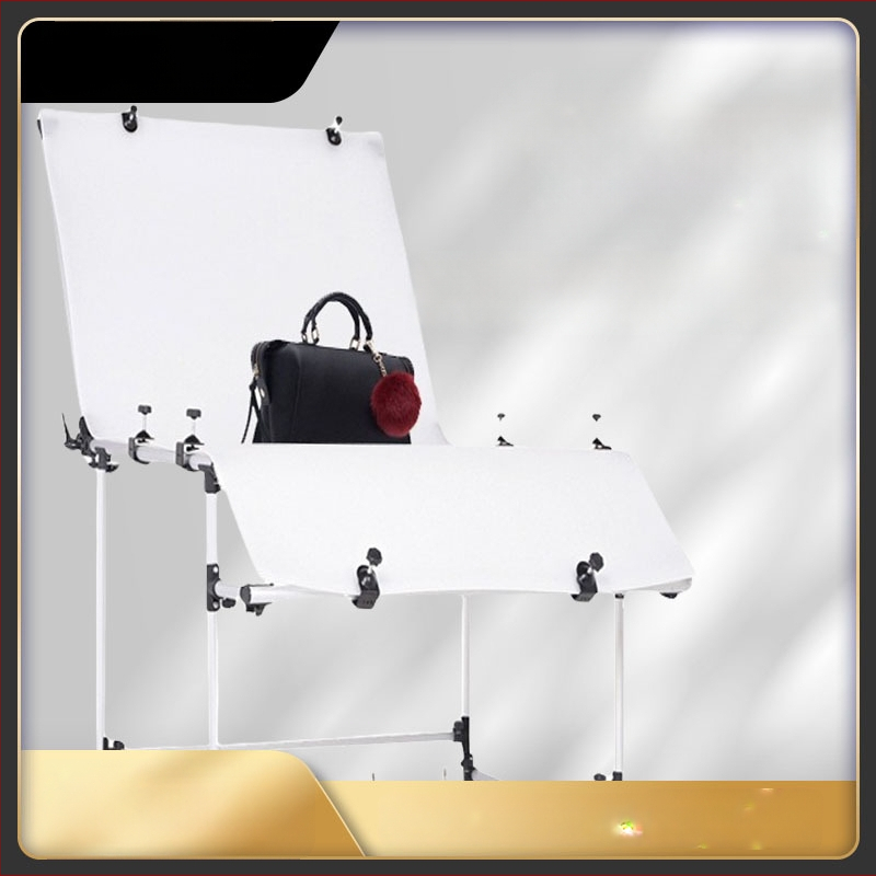 Aliuminio lydinio still life fotografijos stalas, sulankstomas ir nešiojamas, 4 kg, produktų fotografavimui