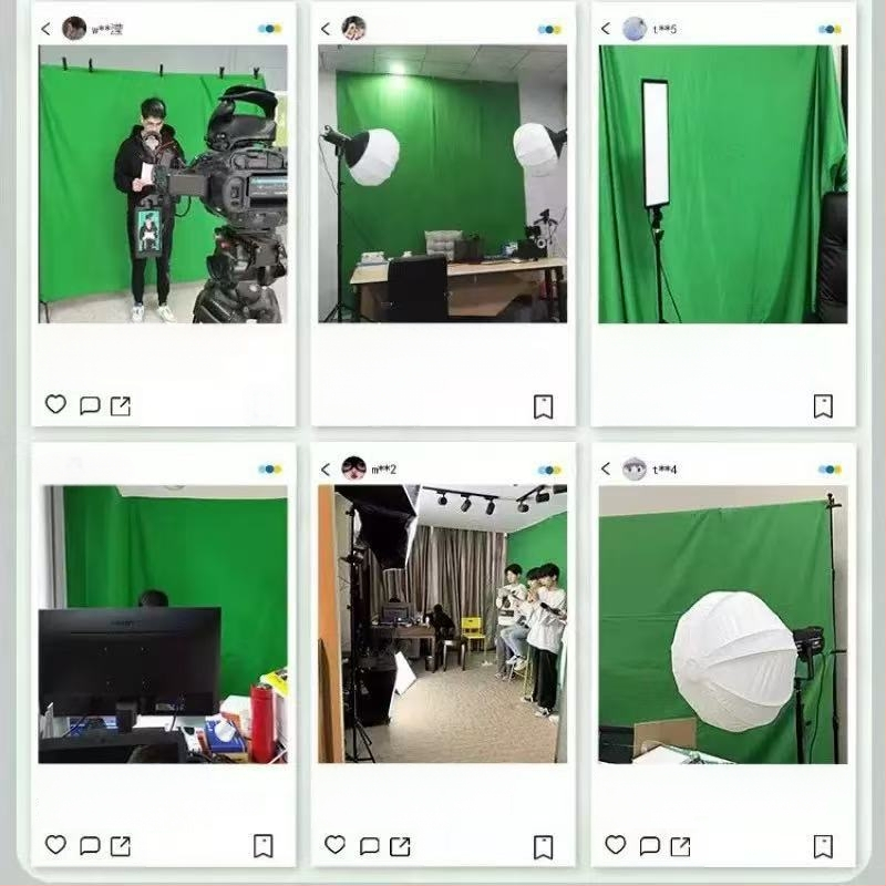 Žalias fono audinys produktų fotografavimui — Prekės ženklas Light and shadow; Tipas: Fono audinys; Taikymas: Produktų fotografavimas; Medžiaga: Kita; Svoris: Kita kg