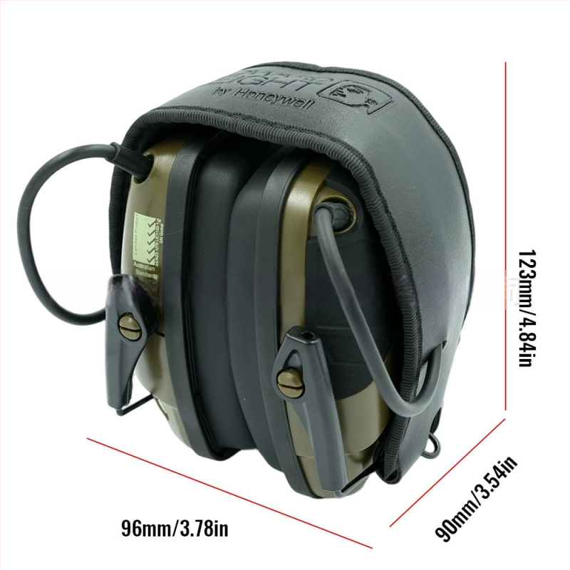 Kõrvakaitsmed jahinduseks, pea peal kinnitatav, heli vastuvõtt ja müra vähendamine