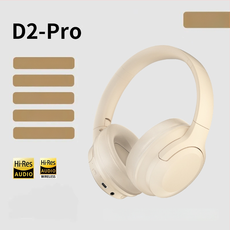 Bluetooth ANC slušalice preko ušiju, udobne za dugotrajno nošenje, Hi-Fi stereo
