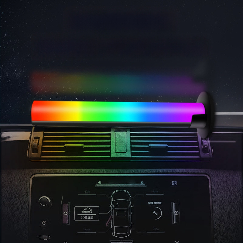 RGB LED ambijentalno svjetlo sa zvukovno aktivacijom za gaming stol