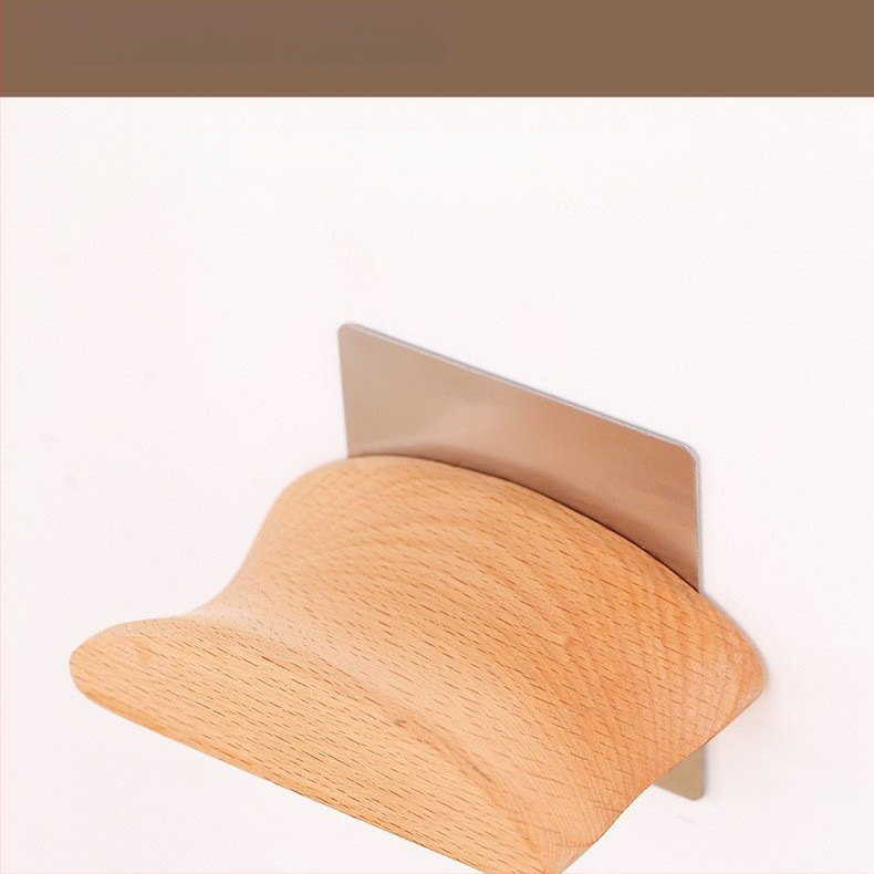 Sienas stiprinātais austiņu statīvs, mākslīgā āda, viegli uzstādāms, piemērots austiņām