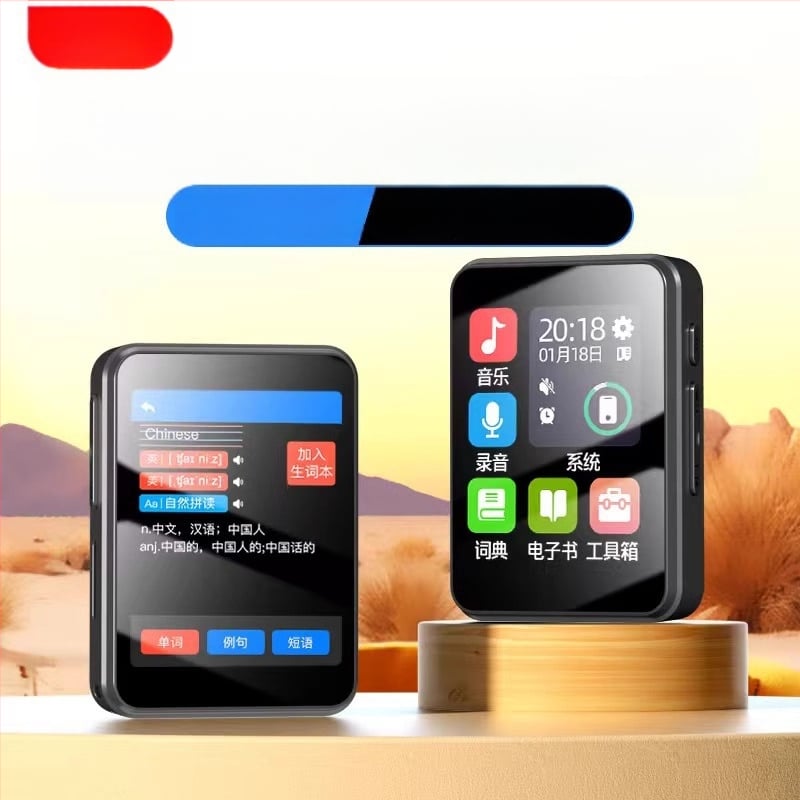 Newman A18 Bluetooth rječnik MP3 player za učenike – englesko slušanje i glazba, TFT zaslon 1.77 inch