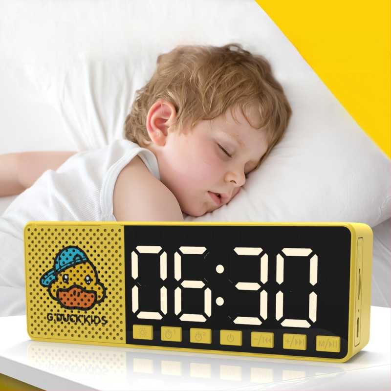 Modinātājs ar interneta radio, kartes slotu, dubultais modinātājs (Bluetooth skaļrunis, HD skaņa)