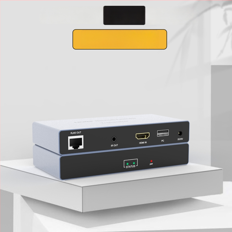 KVM HDMI plėtiklis HY-DQ200, 200 m, 1920x1080P/60, suderinamas su visomis sistemomis