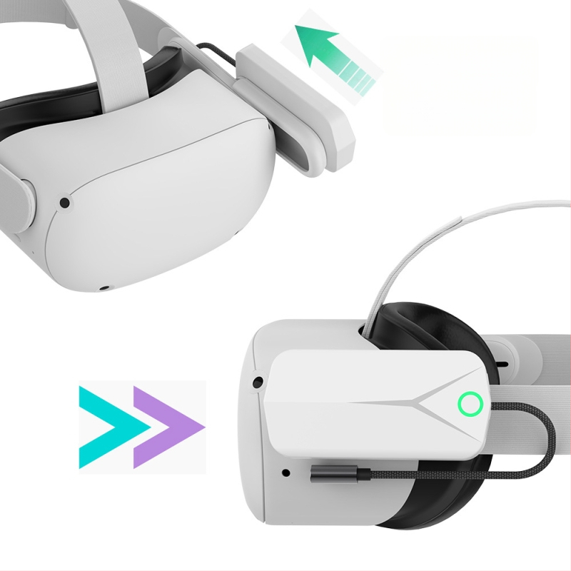 VR Power Bank – Li‑polymer baterija 5000mAh, QC2.0 greitas įkrovimas, įvestis 5V, išvestis 5V