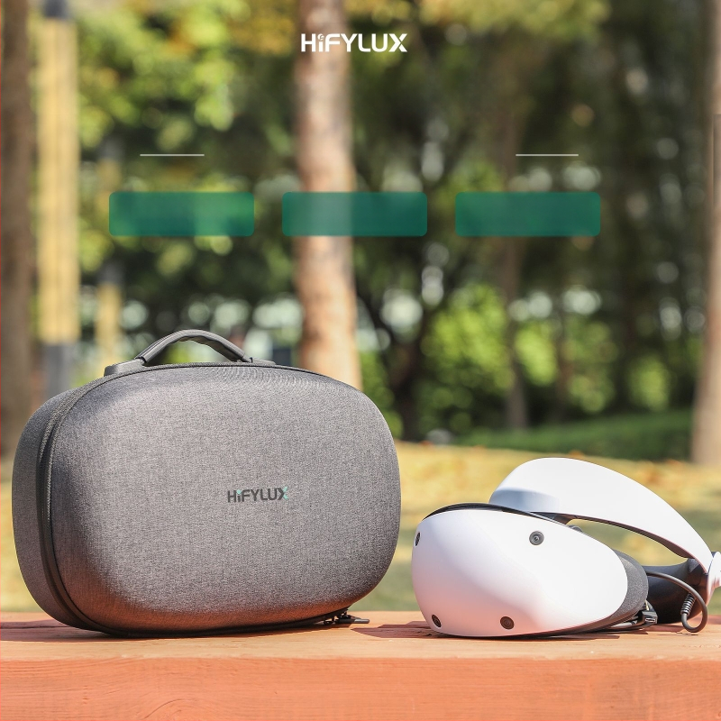 PSVR2 apsauginė dėžutė ausinėms ir valdikliams, HIFYLUX PS-BF28, aukštos kokybės audinys, licencijuota privatų prekės ženklo etiketė