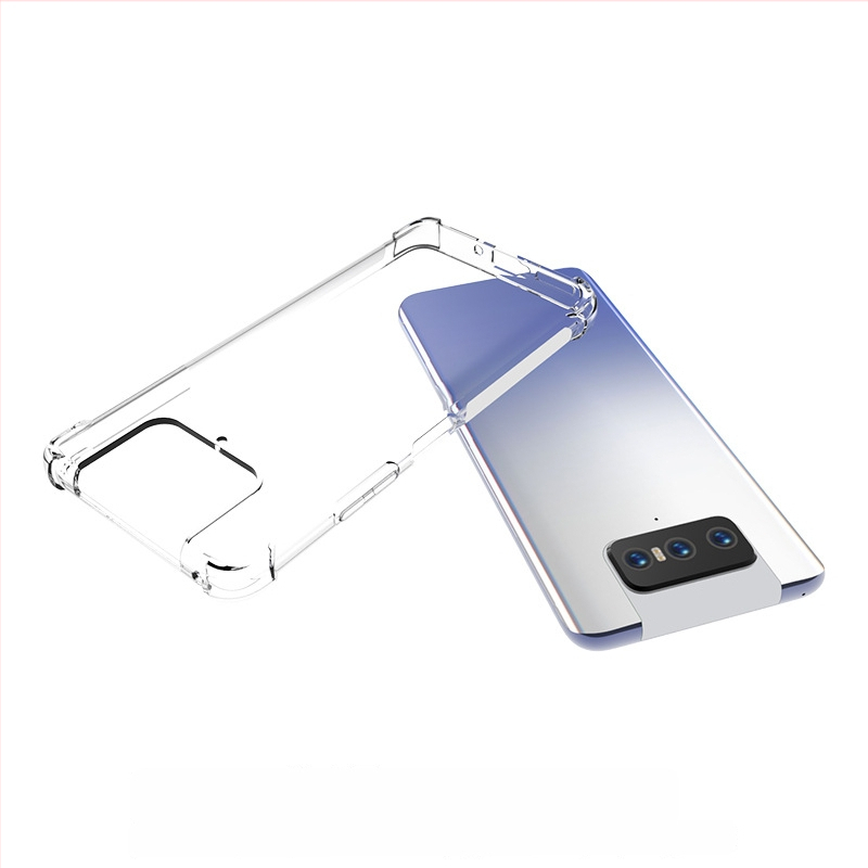 Prozirni TPU zaštitni kućište s airbag zaštitom za Asus Zenfone 7 ZS670KS