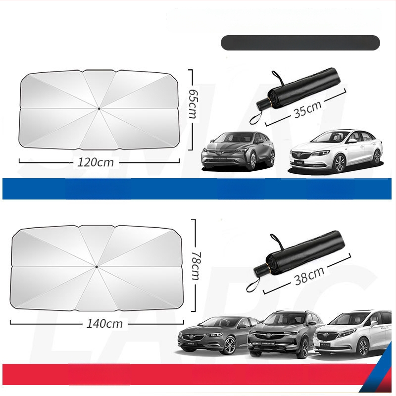 Automašīnas saules aizsargs priekšējā stikla, teleskopiska uzstādīšana, universāla pielāgošana, materiāls lente, logotipa druka pieejama