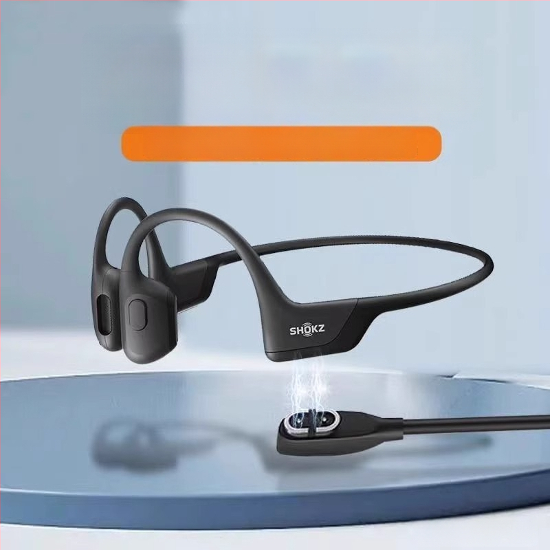 Pielāgota magnētiskā uzlādeja kaula kondukcijas austiņām OpenSwim Pro S710/S810, vara materiāls, iekļauts datu kabelis un rokasgrāmata