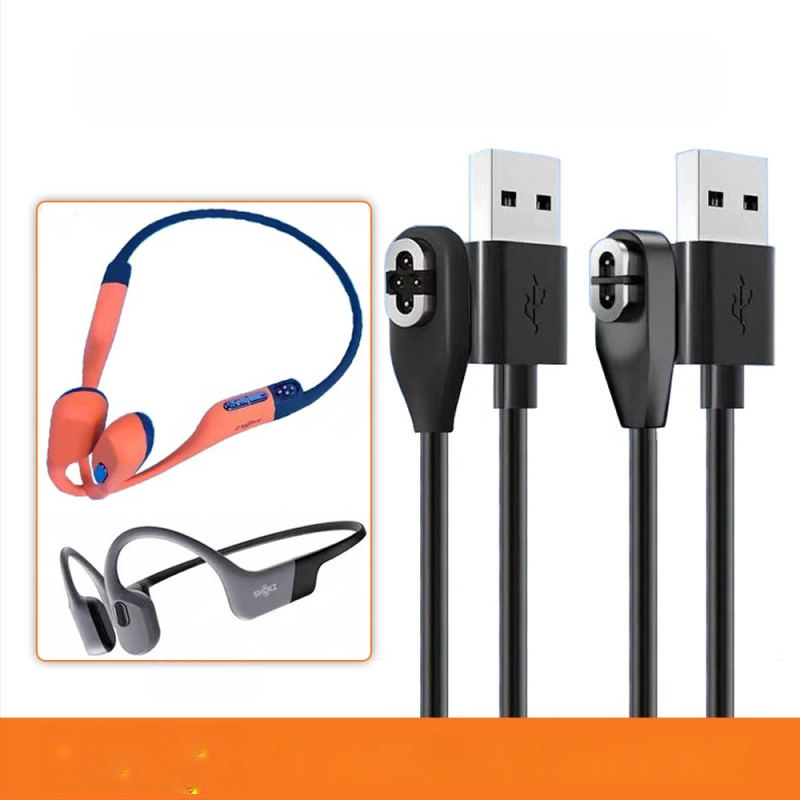 Pielāgota magnētiskā uzlādeja kaula kondukcijas austiņām OpenSwim Pro S710/S810, vara materiāls, iekļauts datu kabelis un rokasgrāmata