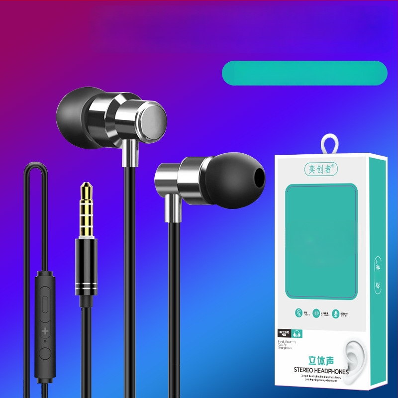 In-ear vadu austiņas, modeļa T665, dinamiskais skaļrunis, 2 m kabelis, saderīgas ar iOS