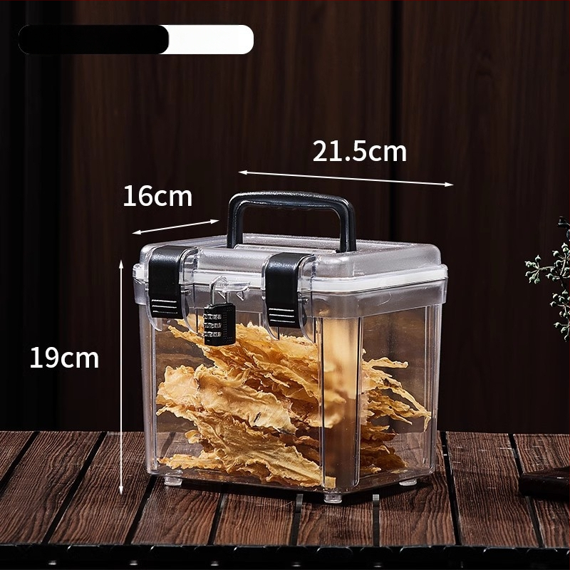 Nešiojama PET laikymo dėžutė, modelis 677, rankiniu būdu nešiojama, dulkioms atspari, daugiafunkcinė