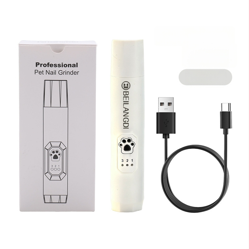 BEILANGDI elektriska nagu slīpētāja mājdzīvniekiem – ABS plastmasa, piemērots kaķiem un suņiem