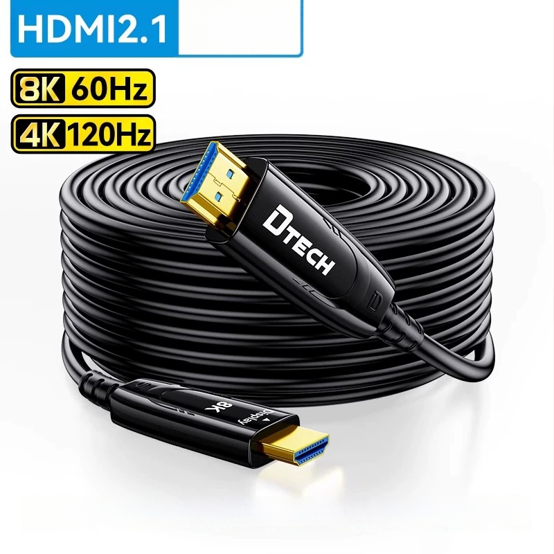 Optički HDMI kabel vlakna verzija 2.1, za PC i projekciju, podržava 8K/4K60Hz