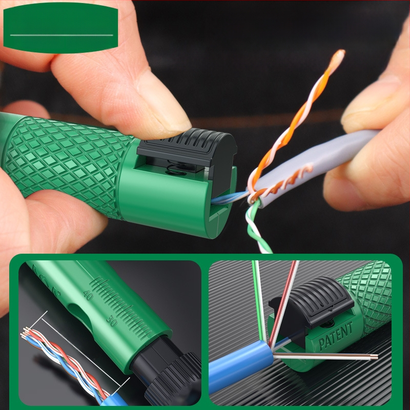 Rašiklio tipo tinklo kabelių organizatorius — Linijų atskyrimas ir izoliacijos šalinimas, Svoris 0.02