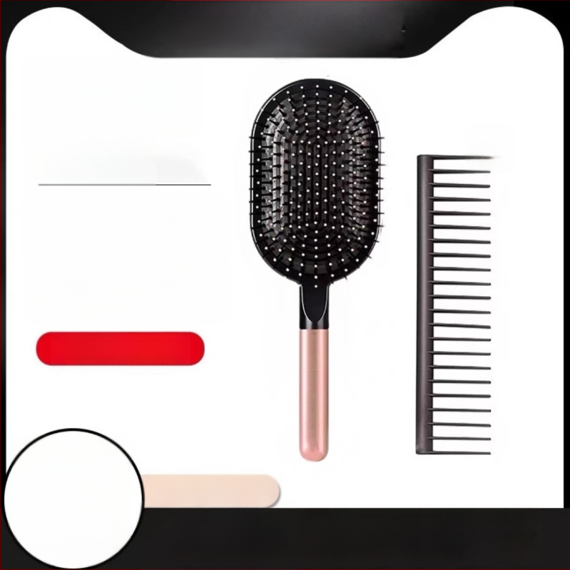 Plaukų šepetys su oro pagalvėle vyrams ir moterims — galvos odos masažas, ABS medžiaga, namų naudojimui