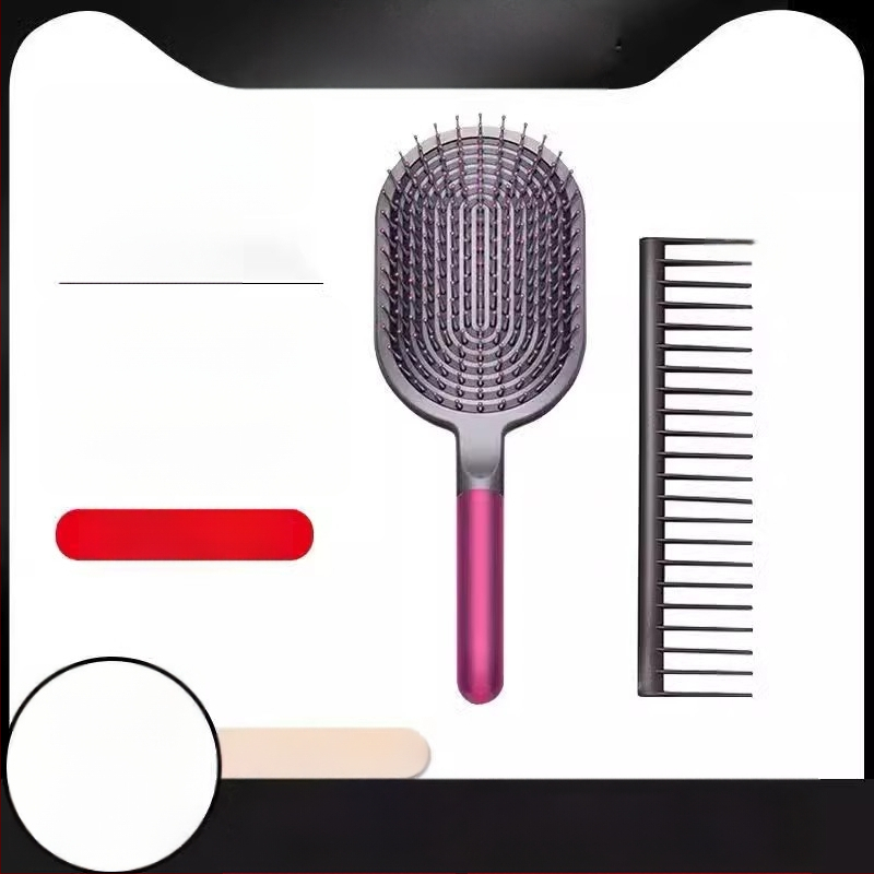 Plaukų šepetys su oro pagalvėle vyrams ir moterims — galvos odos masažas, ABS medžiaga, namų naudojimui