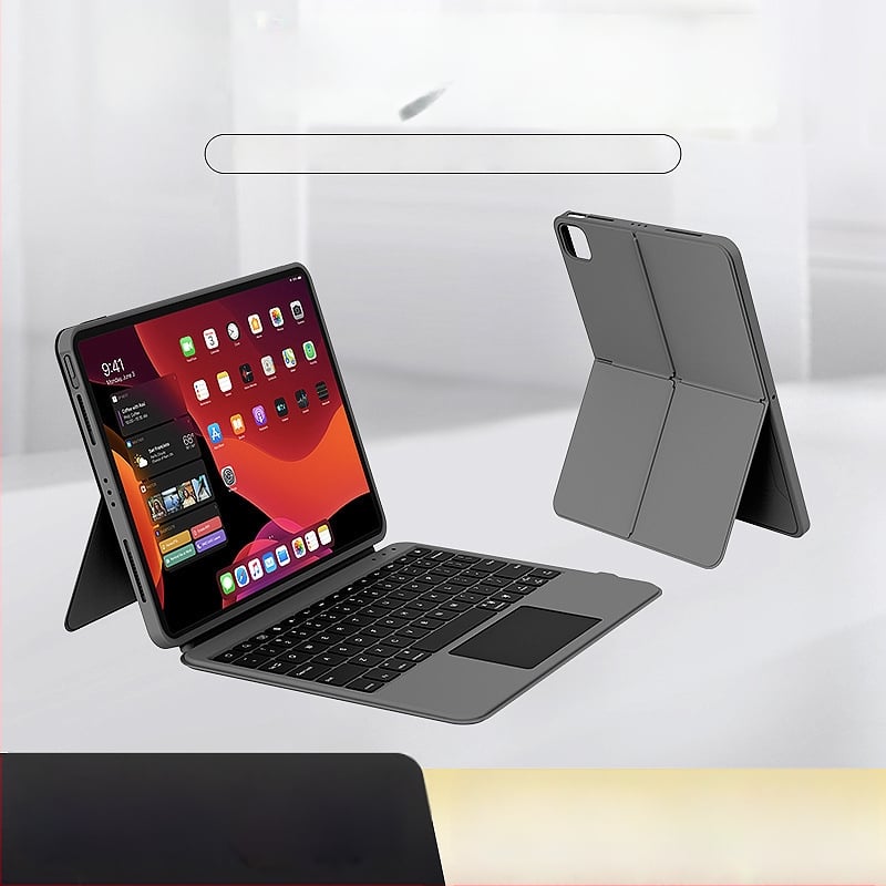 Odvojiva podijeljena tipkovnica s magnetskim dodirnim zaštitnim kućištem za iPad 11-inčni i 12,9-inčni