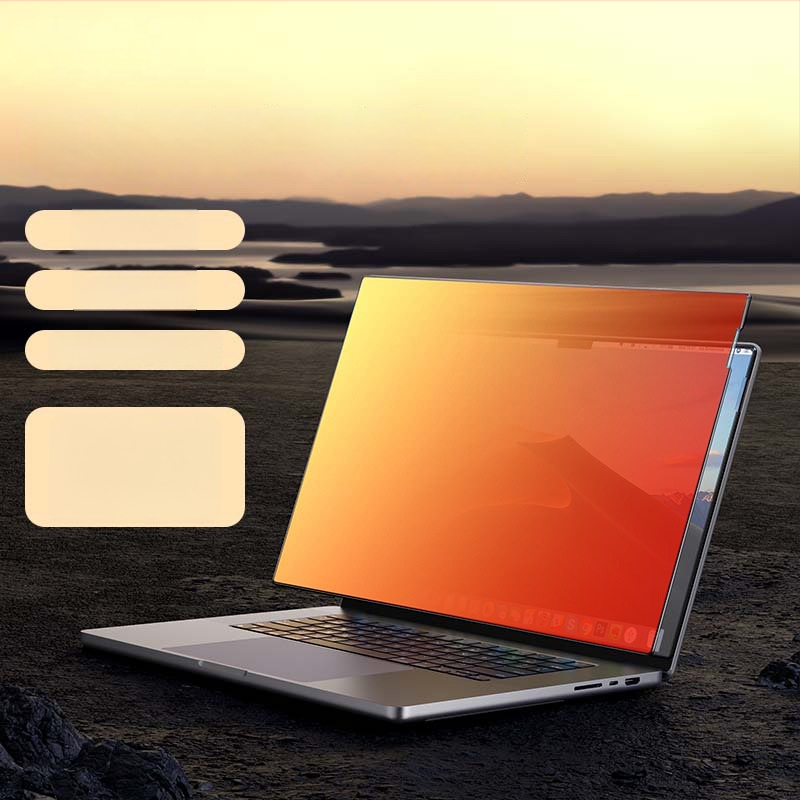 Privaatse ekraani kaitse sülearvutitele, lauaarvutitele ja tahvelarvutitele | PET materjal | 25° anti-vaatamine | Klippide abil