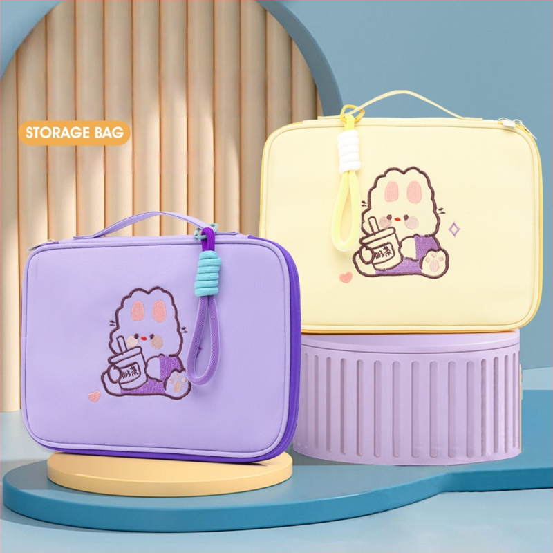 Etui za iPad Milk Tea Rabbit s printom, torba za tablet i futrola za prijenosno računalo, moderan uzorak