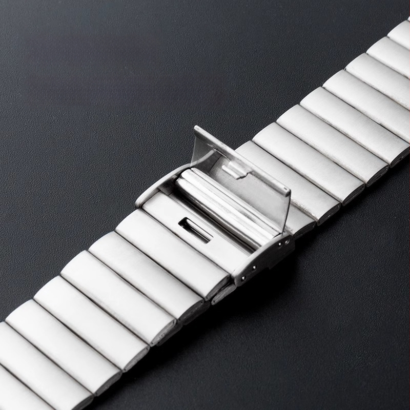 Nehrđajući čelični satni remen s uzorkom bambusa, 22 mm, kompatibilan s Apple Watch, Huawei i Samsung DW