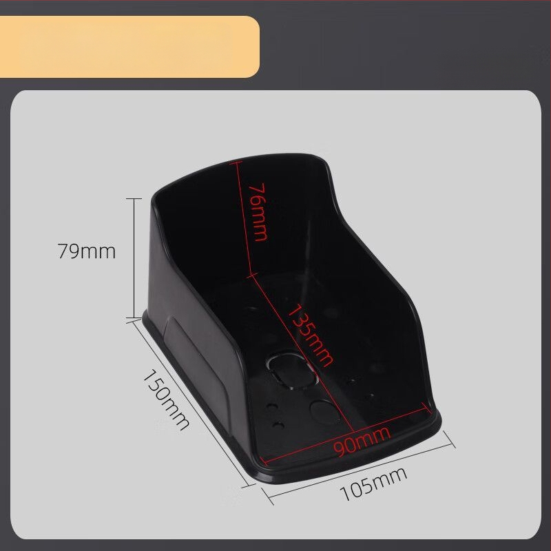 Skaidrus vandeniui atsparus dangtelis prieigos kontrolei su piršto atspaudų skaitytuvu