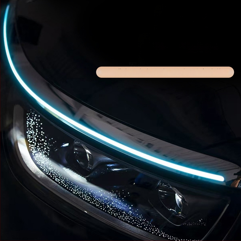 Wenjie M8 LED traka s filmom za promjenu boje za dnevne svjetle i svjetla automobila, crvena, plava i zelena, multikolor opcije, TPU dekorativni film