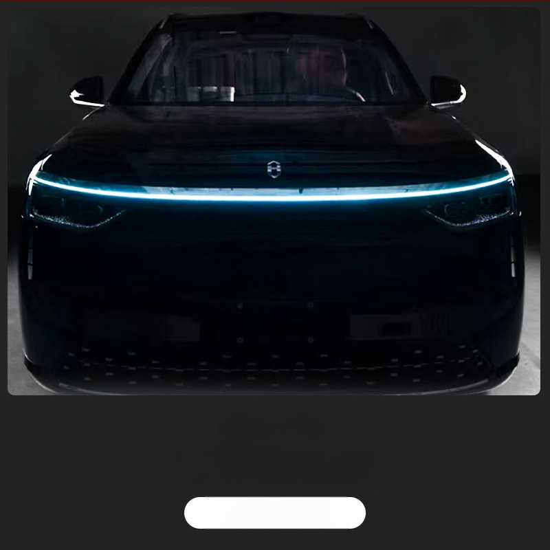 Wenjie M8 LED traka s filmom za promjenu boje za dnevne svjetle i svjetla automobila, crvena, plava i zelena, multikolor opcije, TPU dekorativni film