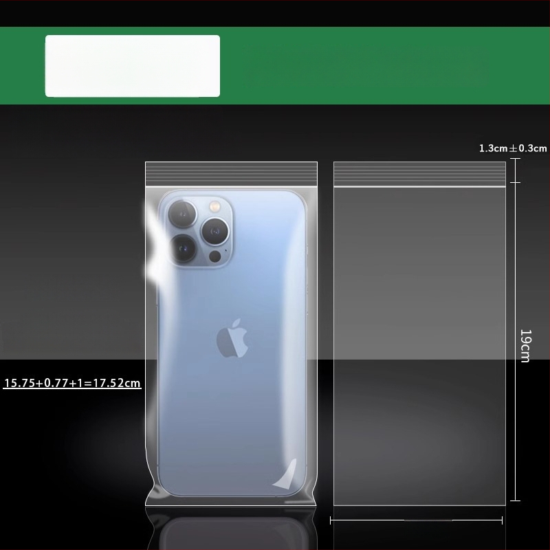 Telefono dėklas su jutikliniu ekranu, atsparus vandeniui medžiaga, skaidrus savarankiškai užsidarantis laikymo maišelis; Talpa: Kita; Pakuotė: Įprasta