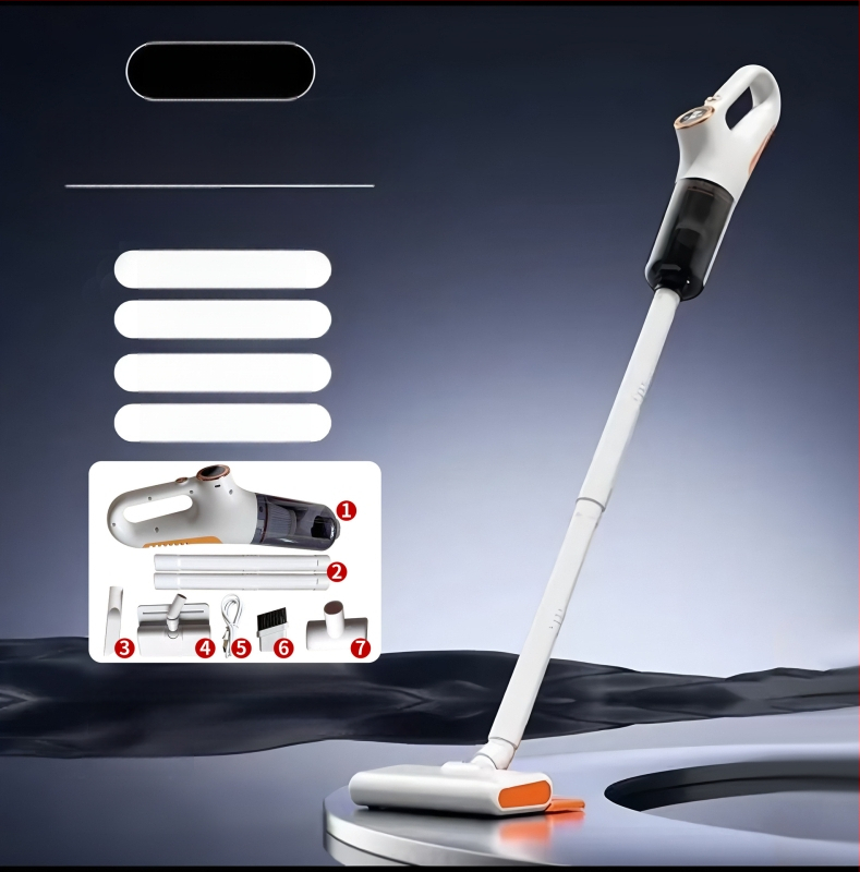 Juhtmevaba vaakum auto ja kodu jaoks - märg- ja kuivpuhastus, imemisvõimsus kuni 15 kPa, sisseehitatud 2000–2500 mAh aku, USB laadimine, 2-ühes puhastushari ja imemine