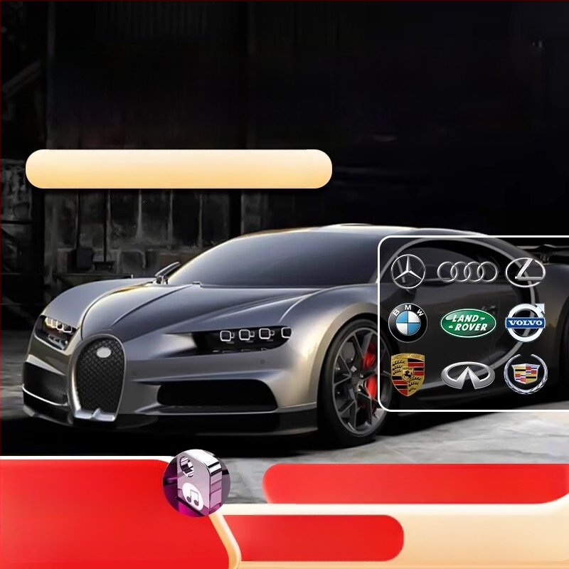 Automobilinė USB atmintinė 64GB, aliuminio lydinio korpusas, USB maitinimas, MP3/MP4 atkūrimas, be ekrano