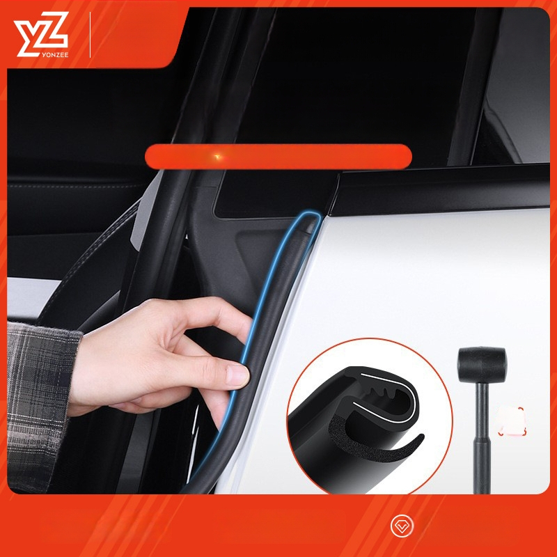 YZ triukšmo izoliacijos tarpas B stulpeliui, suderinamas su Tesla