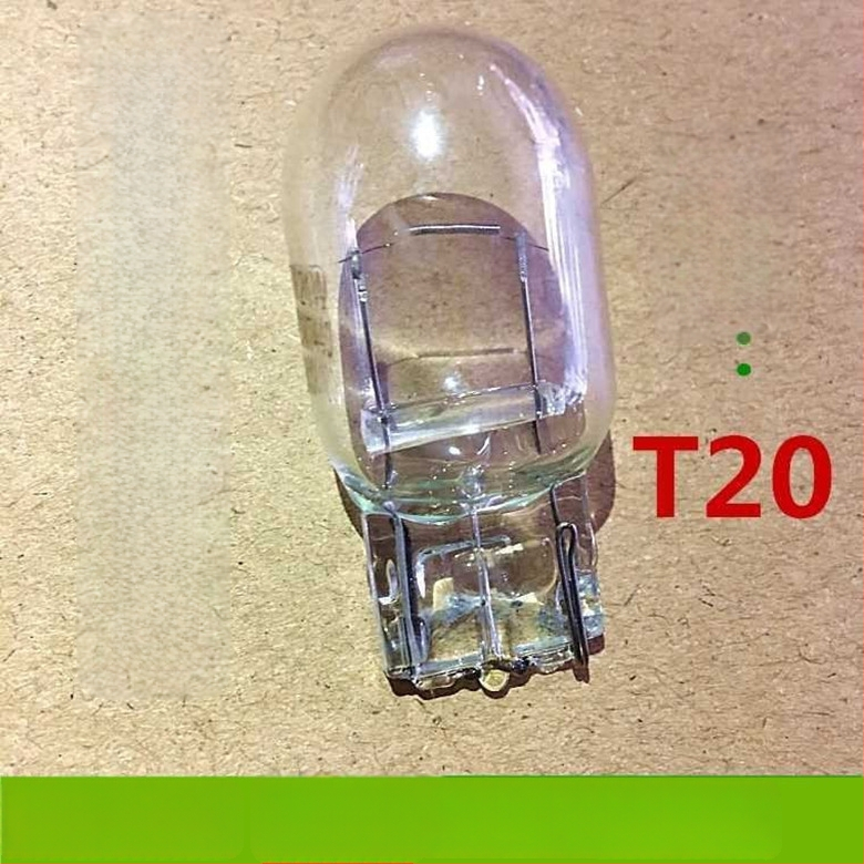 Automobilio stabdymo lemputė T20, halogeninė, 12V, 21W, modeliai 1881/7440 ir 1891/7443
