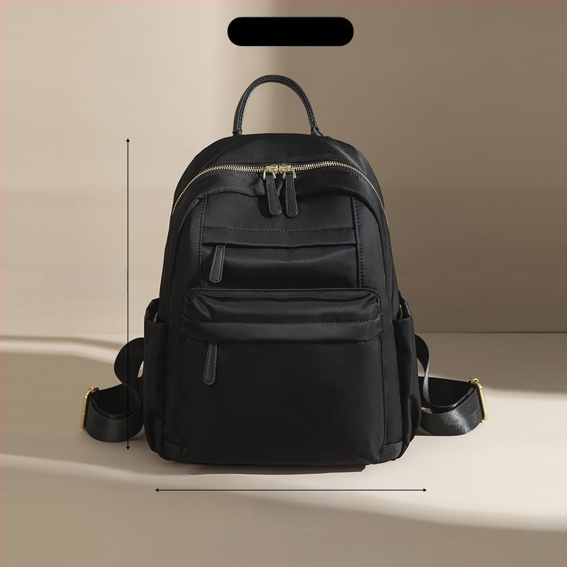 Sieviešu Oxford mugursoma ceļojumiem — viegla, liela ietilpība, klēpjdatora nodalījums