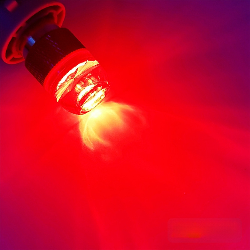 LED stabdžių ir posūkio signalo su atbuline šviesa, lęšio 6W-C, 3030 LED, universalus, 10-60V, 7500K, aliuminio korpusas