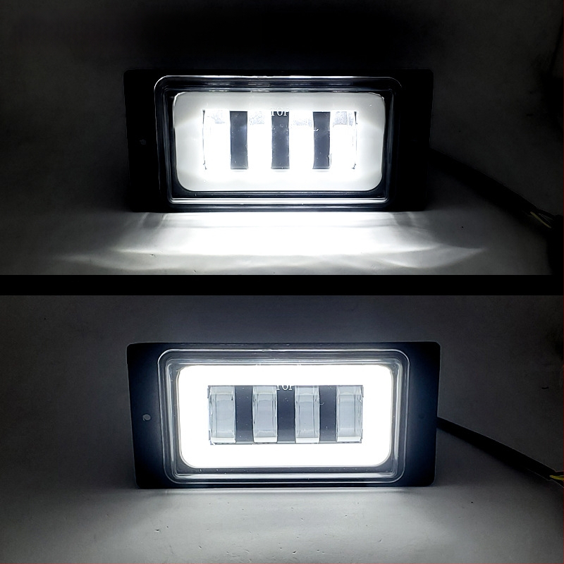 40W LED darbo lemputė visureigiams, 9-36V, 2525 LED, 6500K, aliuminio lydinys