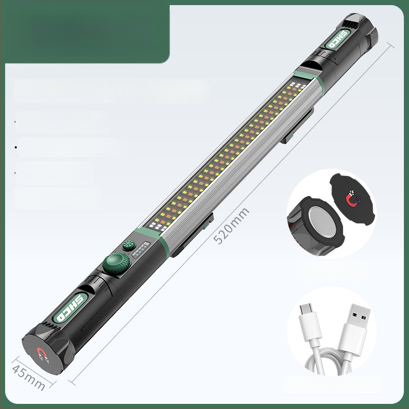 Automobilio remonto LED lemputė su magnetine ilga juosta, aliuminio lydinys, 1200 lm, 3,7 V, LED