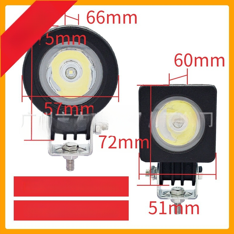 Automobilio LED projektorius 10W JR-XLS10W-3535, 9-36V, LED 3535, 6500K, tarnavimo laikas 50 000 h