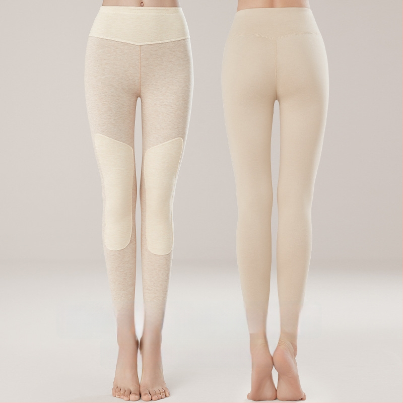 Moteriški šilti anti statiniai kelnių su kelių apsaugomis, aukštas juosmuo, dvigubo sluoksnio audinys, storis 251–300 g/m²