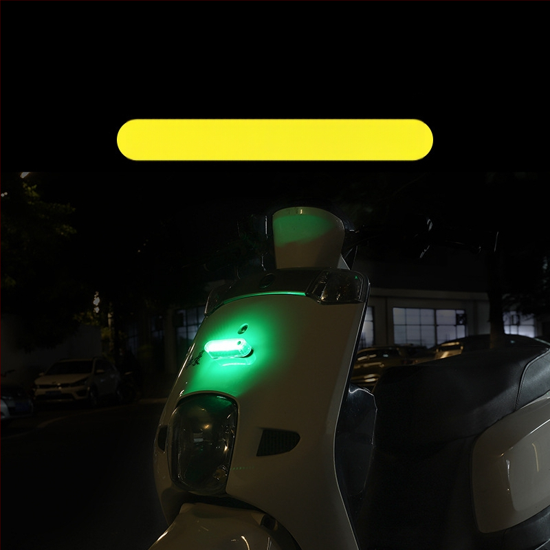 Saulės įspėjimo lemputė su mirgėjimo režimu, atspari vandeniui, belaidė, 3W, 5V, 2A, dekoratyvinė lemputė elektromobiliams